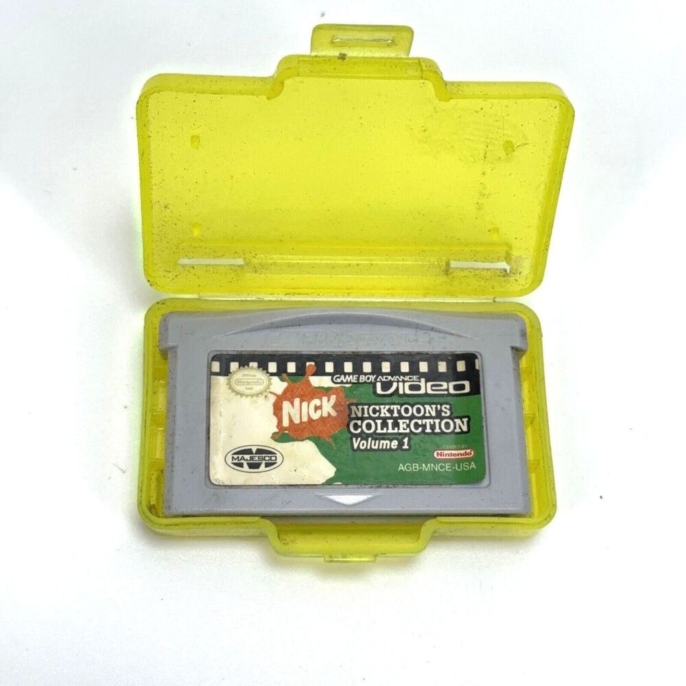 Gameboy Advance Video: Nicktoons Collection, Vol. 1 for GBA - Cart Only Untested
